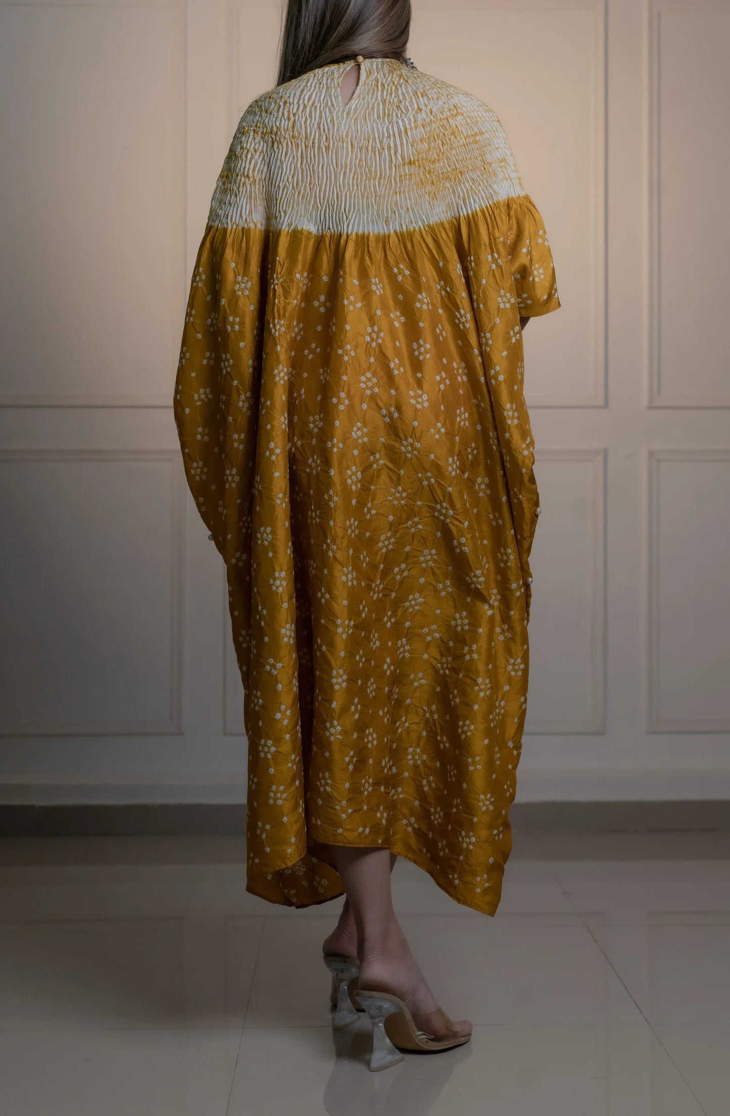 Shibori Printed Kaftan