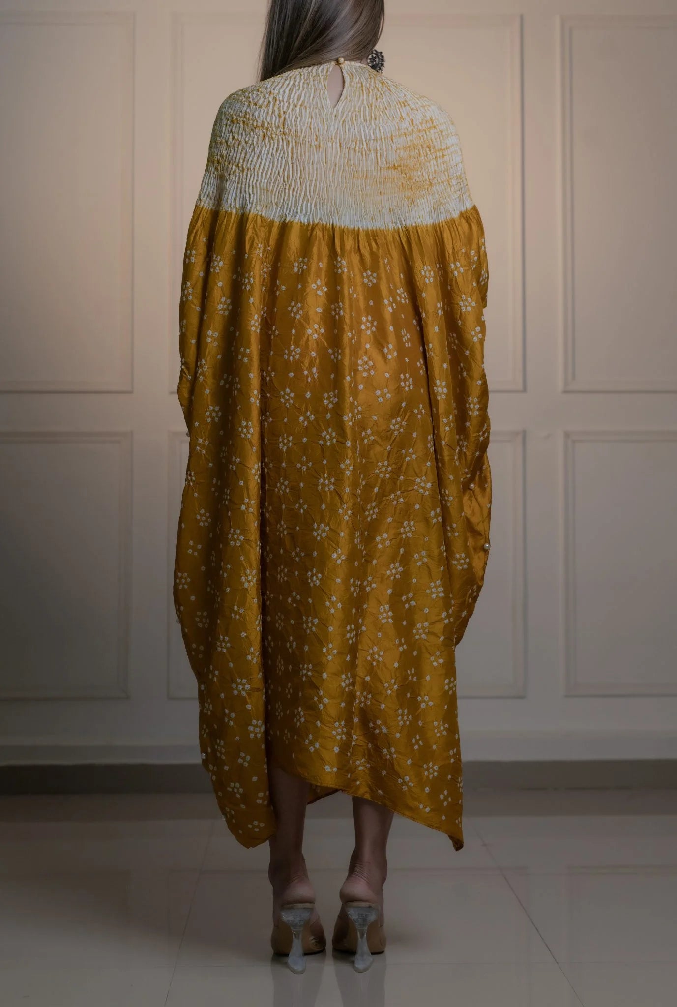 Shibori Printed Kaftan