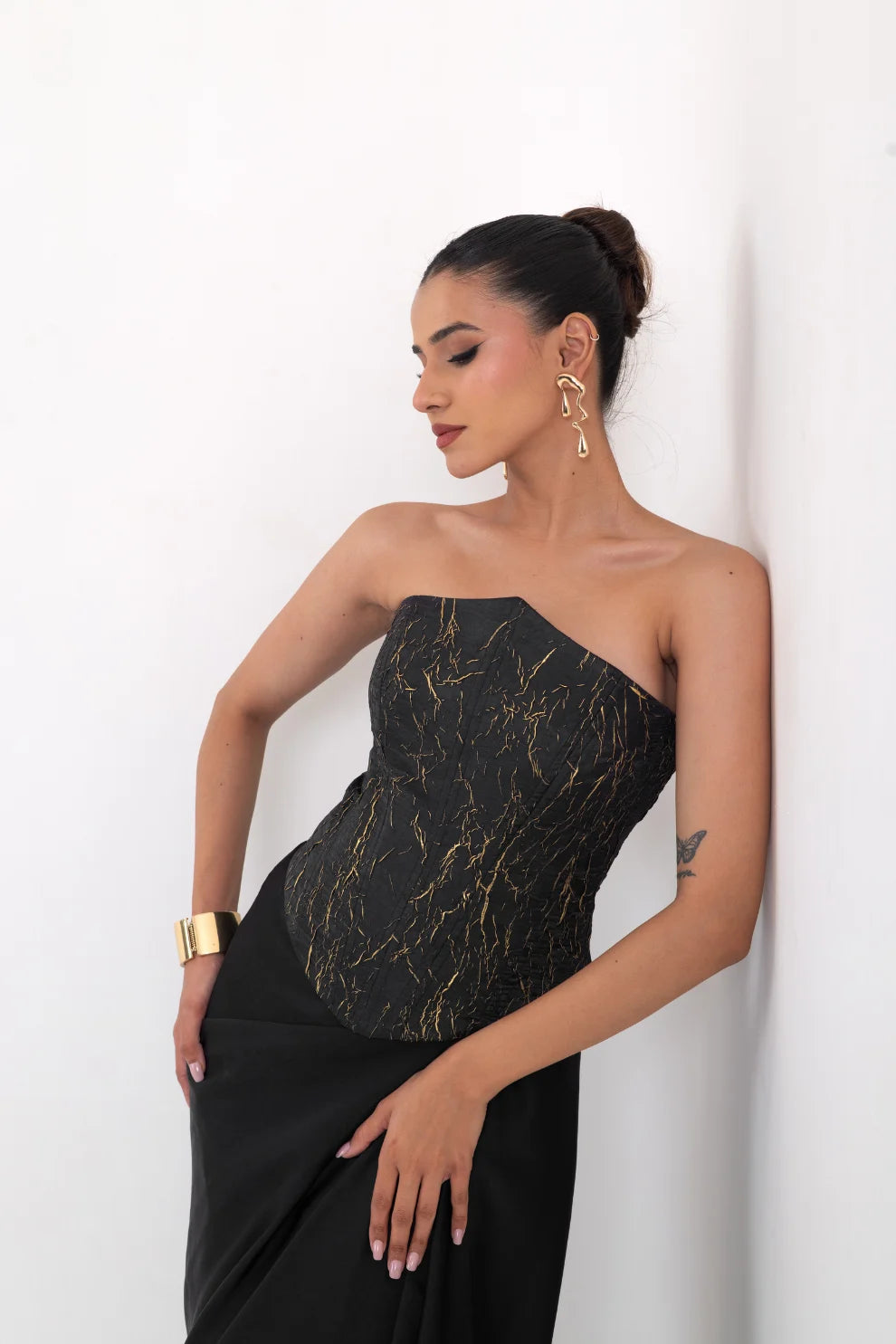 BLACK CUREENT CORSET