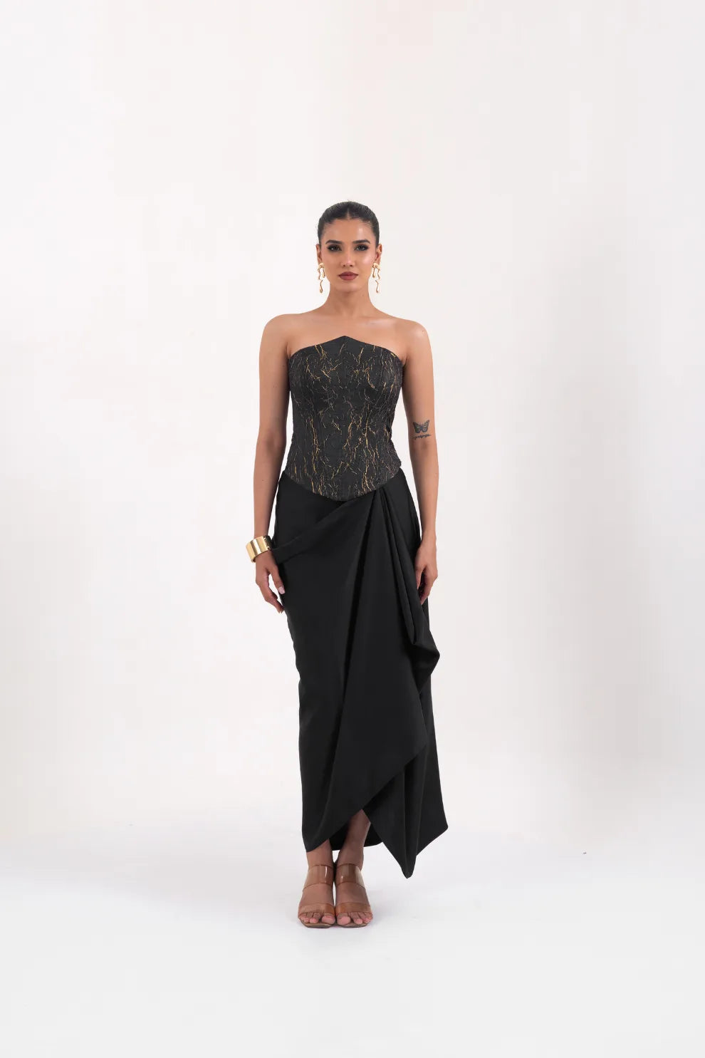 BLACK CUREENT CORSET