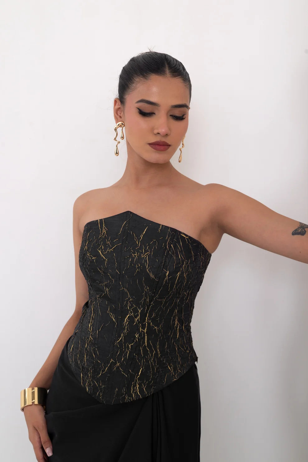 BLACK CUREENT CORSET