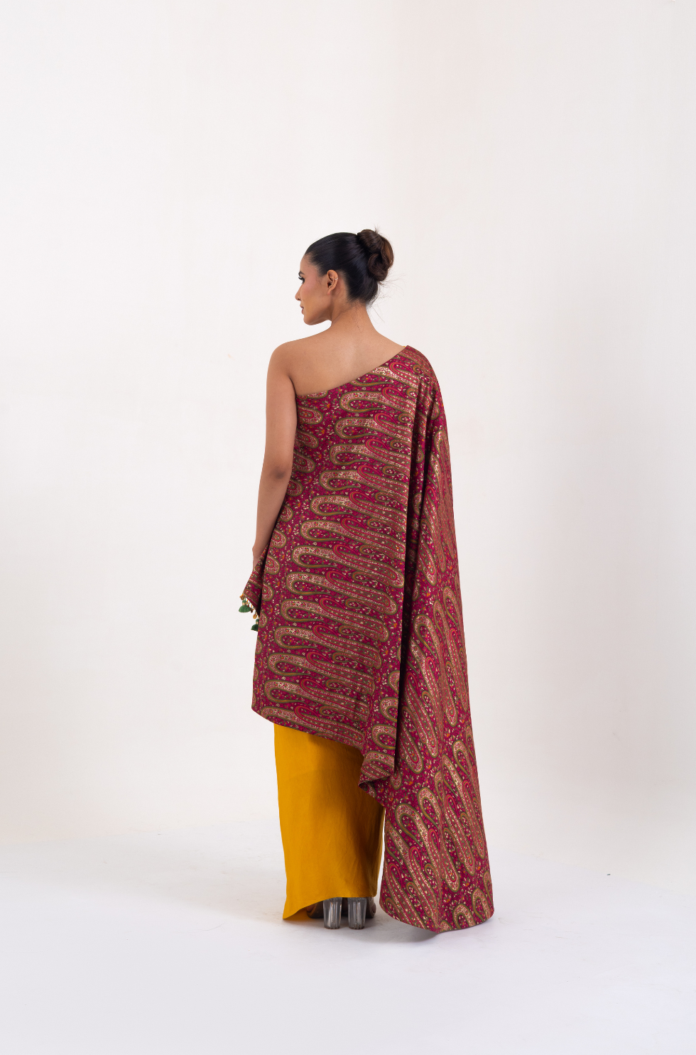 Rani KingKhaab Banarasi Fusion Set