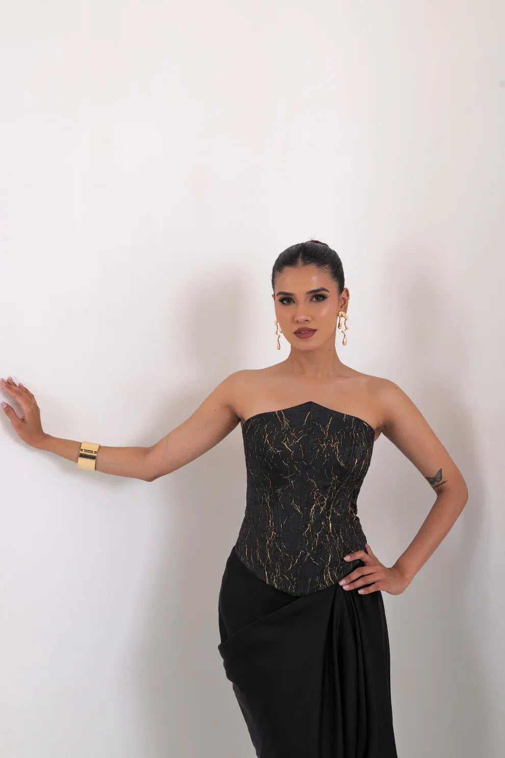 BLACK CUREENT CORSET