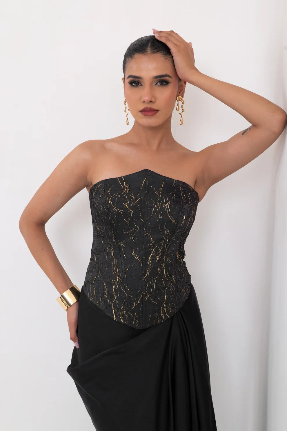 BLACK CUREENT CORSET