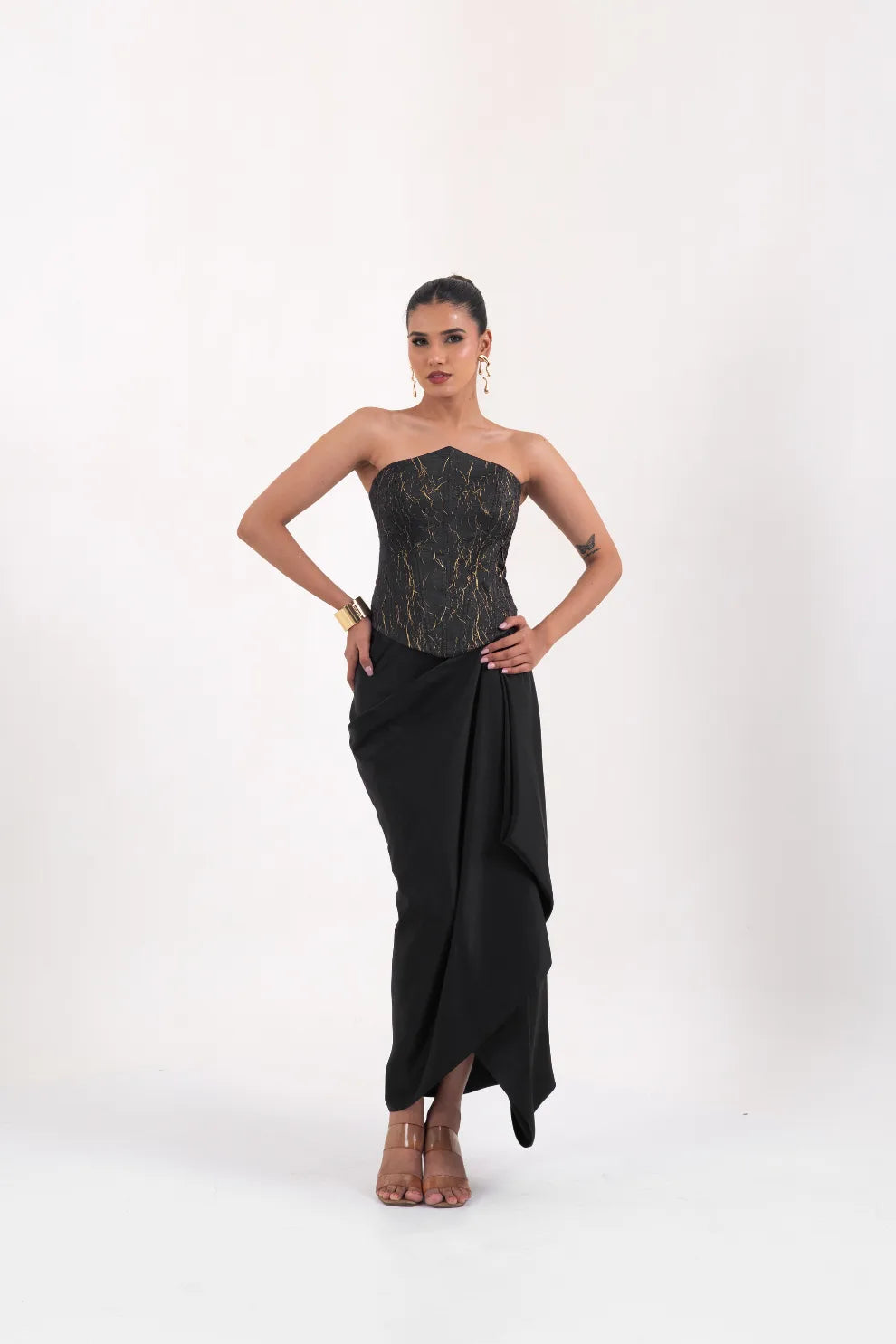 BLACK CUREENT CORSET